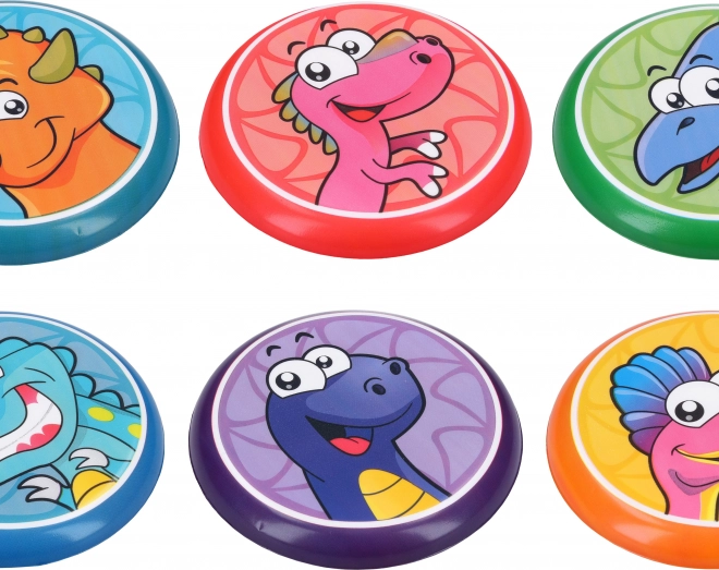 Disc de aruncat cu motiv Dinozaur 16 cm