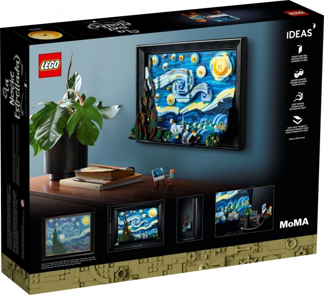 Lego Starry Night de Vincent van Gogh