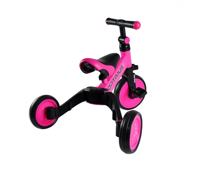 3‑în‑1: tricicletă, mod cu pedale și bicicletă de echilibru