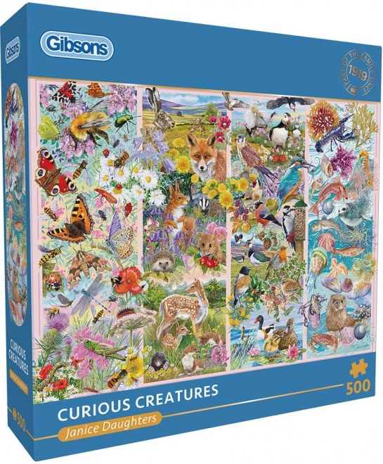 Puzzle Creaturi Curioase 500 piese