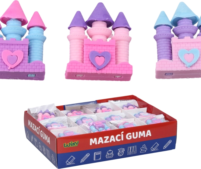 Radieră sub formă de castel
