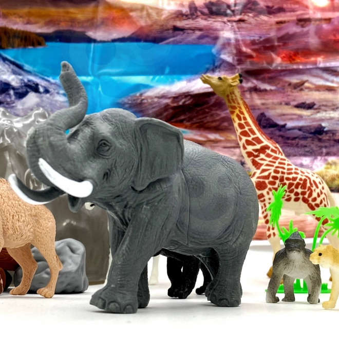 Set de figurine animale safari WOOPIE
