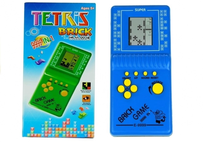 Tetris electronic de buzunar albastru