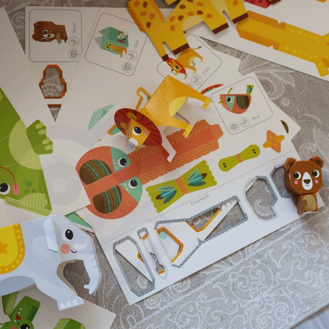 Set creativ origami 3D animale Woopie Art&Fun