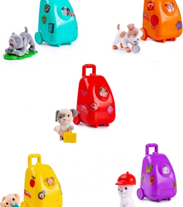 Figurine Cățeii Travel Puppies