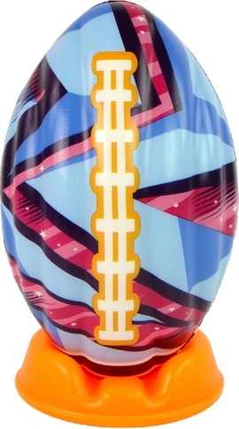 Minge de rugby colorată moale