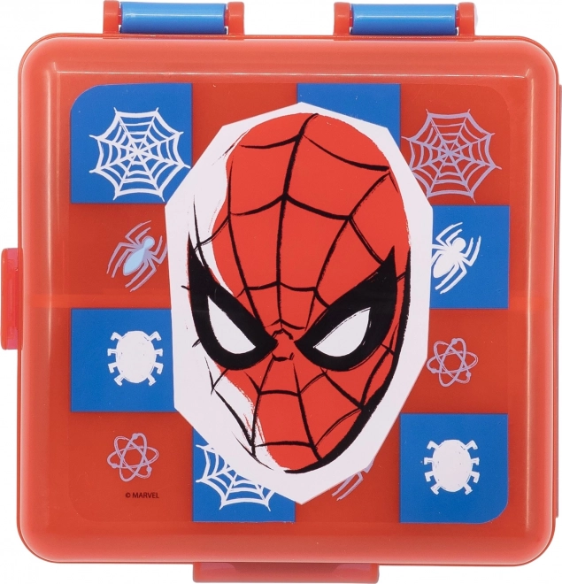 Cutie de prânz Spiderman cu compartimente