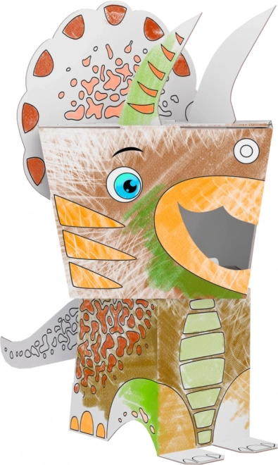 Casă colorată 3D Ul. Potworna 6 – Triceratops