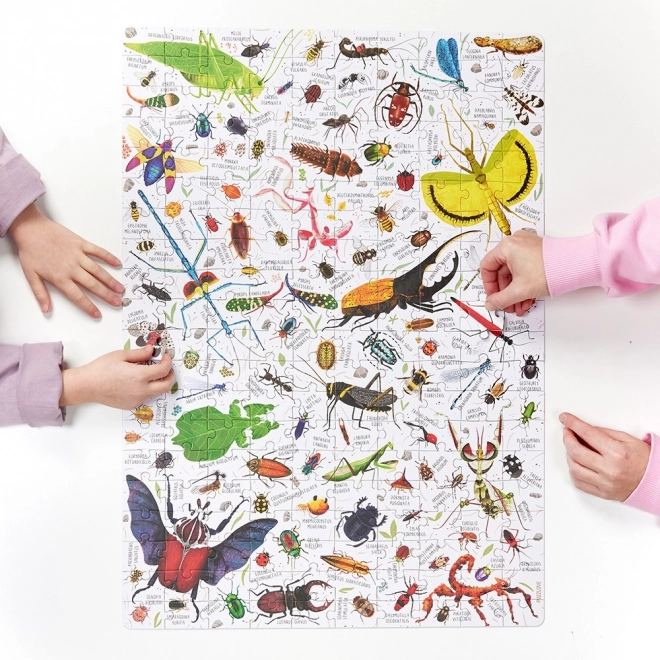 Puzzle Puzzlove insecte 200 piese