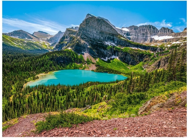 Puzzle Castorland Lacul Grinnell 3000 piese