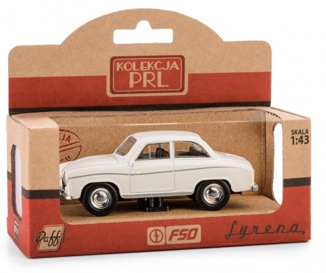 Mașină PRL Syrena 104 albă