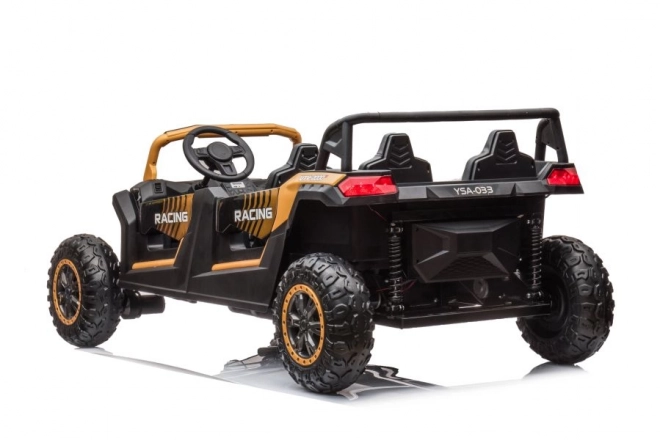 Mașinuță Electrică pentru Copii Buggy 4x4 24V Aurie