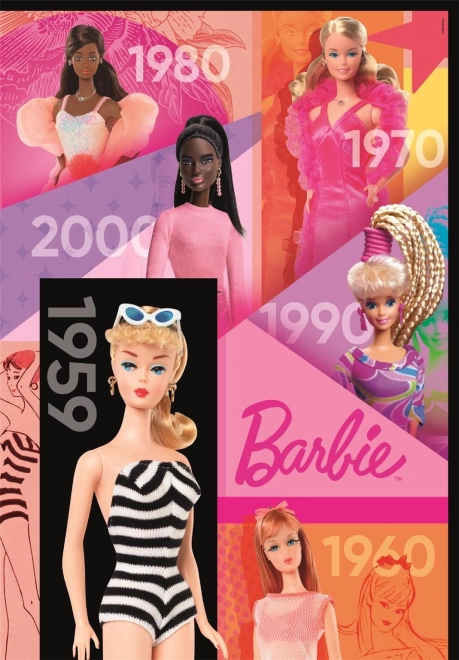 Puzzle Clementoni 1000 de piese Barbie 65 de ani