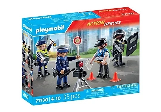 Set figurine polițiști Action Heroes de la PLAYMOBIL