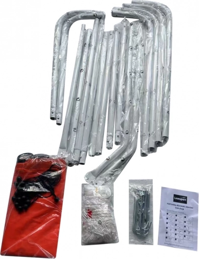 Poartă antrenament fotbal cu plasă țintă roșie 213x152x75 cm