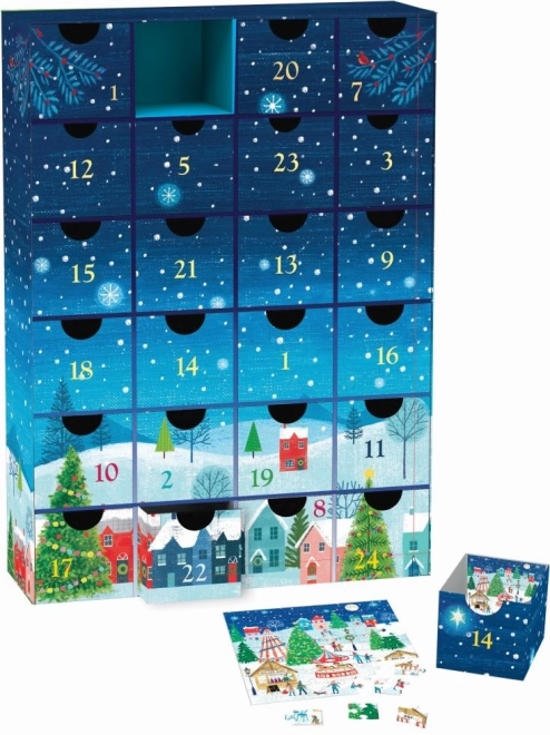 Calendar de Advent Puzzle: Satul de Crăciun