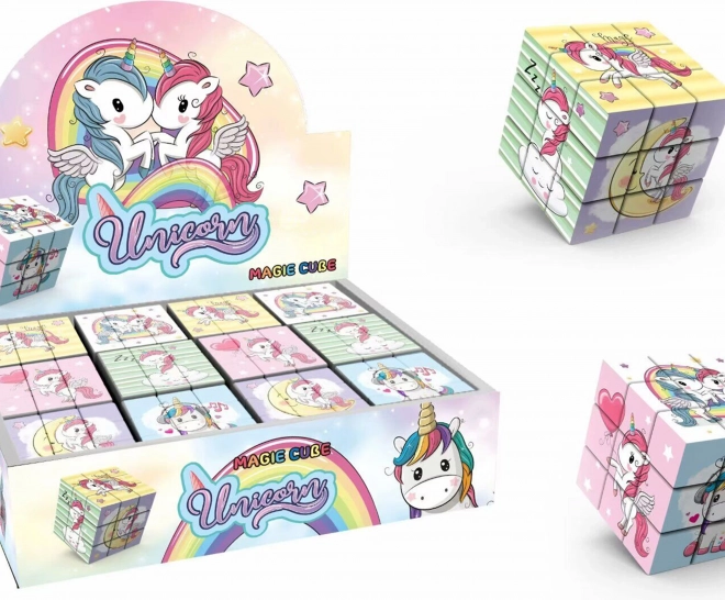 Puzzle cu imagini unicorn 5,7 cm