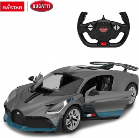 Bugatti Divo argintiu mașină RC 1:14 de la Rastar