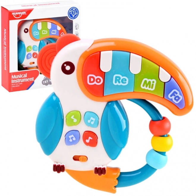 Jucărie muzicală Tucan interactiv