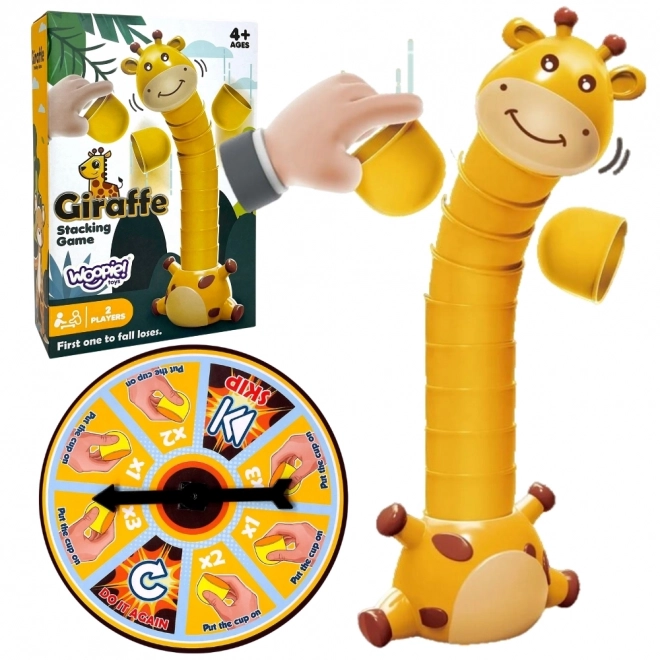 Joc de îndemânare girafa WOOPIE