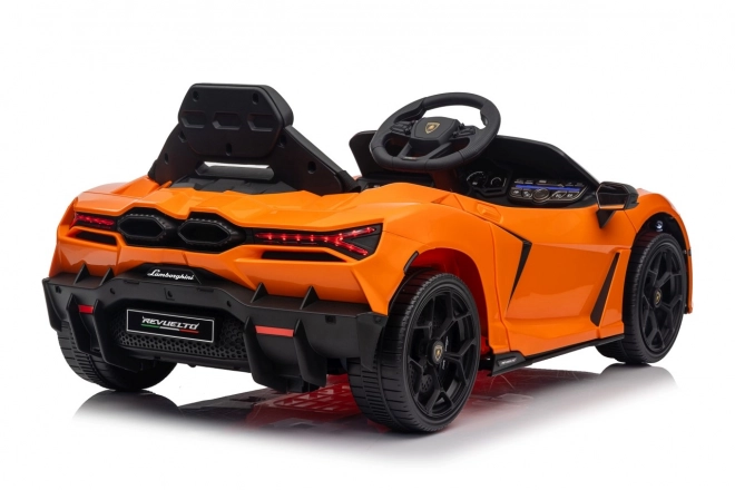 Mașină electrică pentru copii Lamborghini Revuelto portocalie