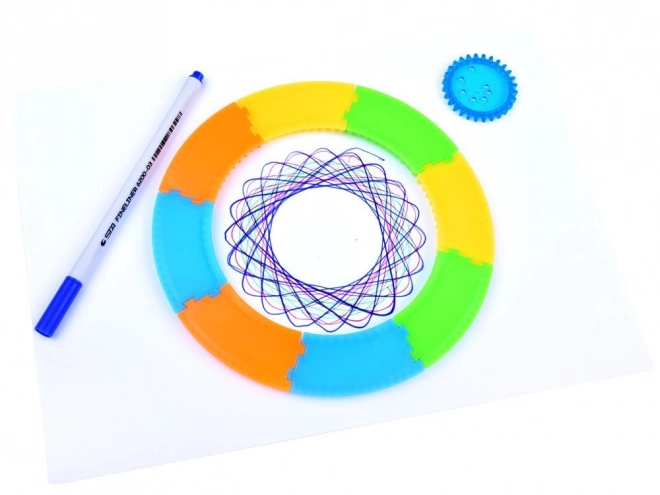 Set de spirograf pentru creații creative