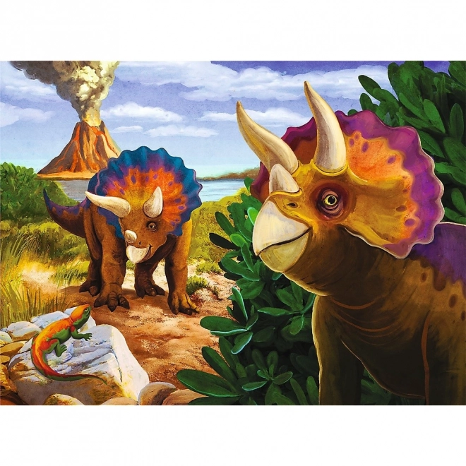 Puzzle Trefl dinozauri: Tyrannosaurus Rex