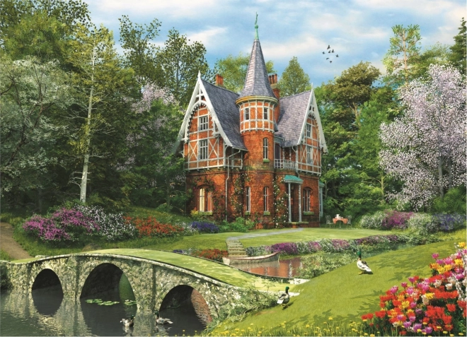 Puzzle din lemn House Victorian TREFL 1000 piese