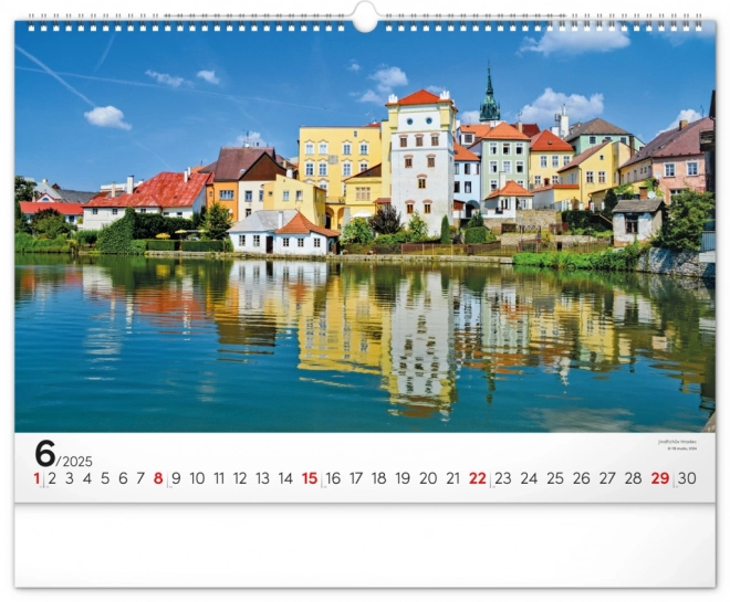 Calendar de perete Cehia în reflexii 2025