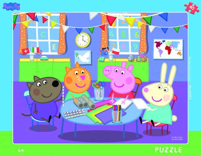 Puzzle Dino Peppa Pig 40 piese