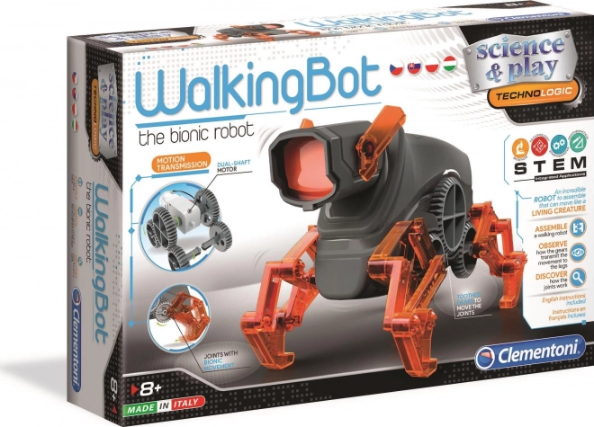 robot bionic WalkingBot din Clementoni Science&Play Technologic