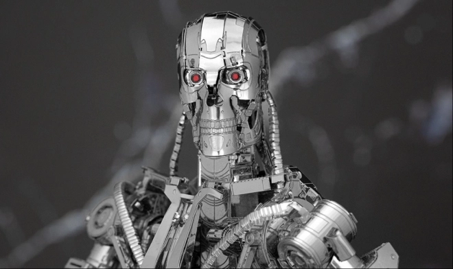 Puzzle 3D Metal Earth Terminator: T-800 Endoskeleton