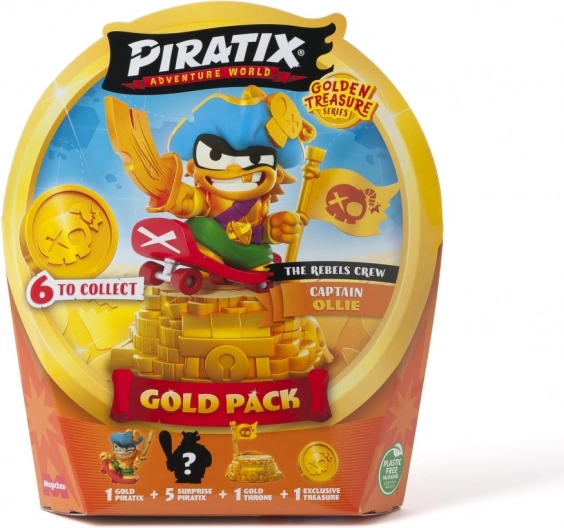 Figurine Pirat cu accesorii Comoara de Aur