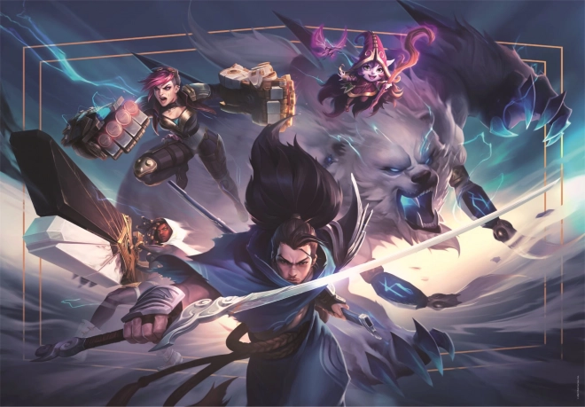 puzzle colecția de jocuri League of Legends