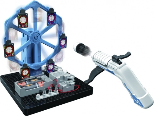 Set de circuite electrice cu rotație și roți dințate (67 piese)