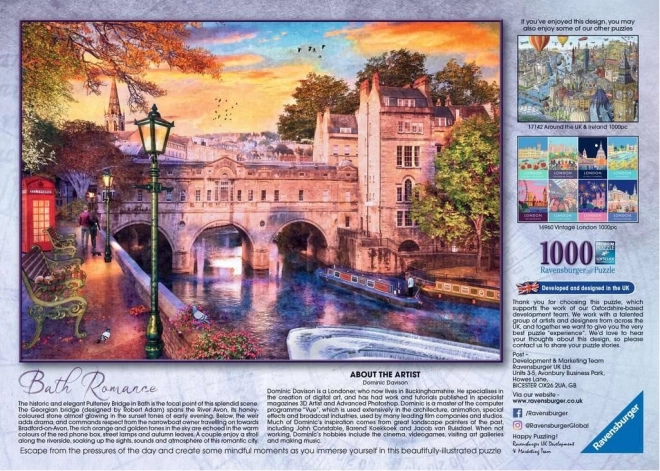 Puzzle Romantism Termal Ravensburger 1000 Piese