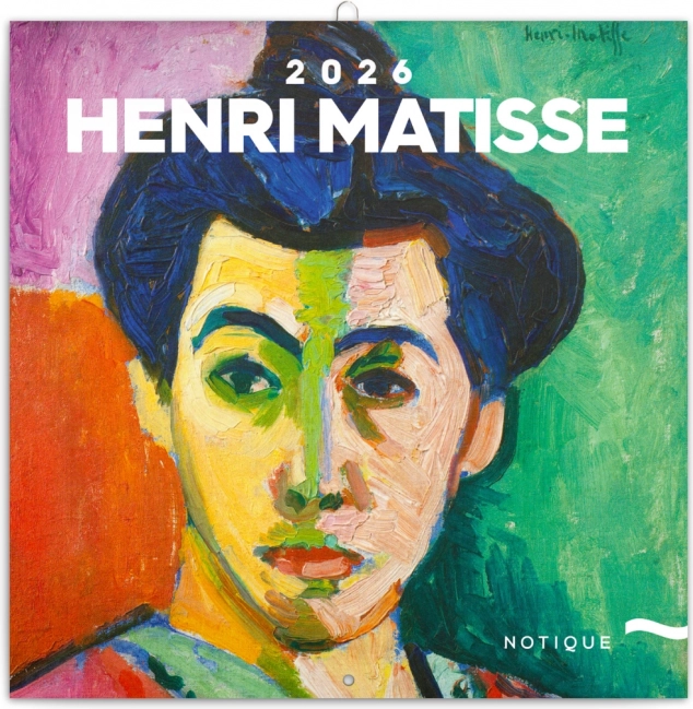 Calendar pentru notițe Henri Matisse 2026