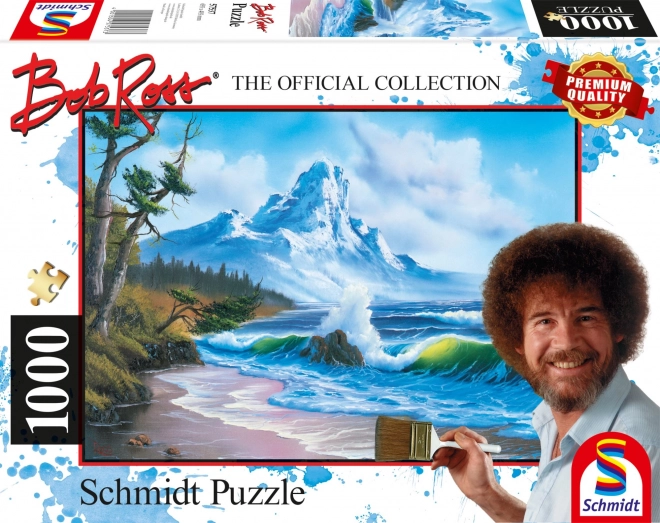 Puzzle Bob Ross: Ora la mare 1000 piese