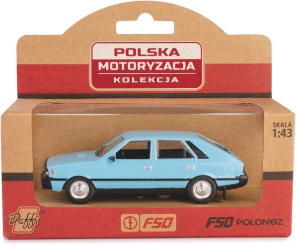 model auto FSO Polonez – albastru 1:43
