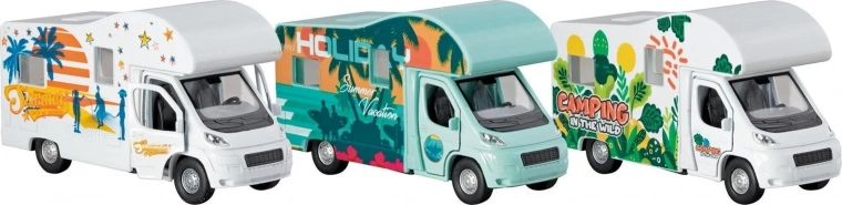 WELLY campervan metalic – jucărie 1 buc (mix de culori)