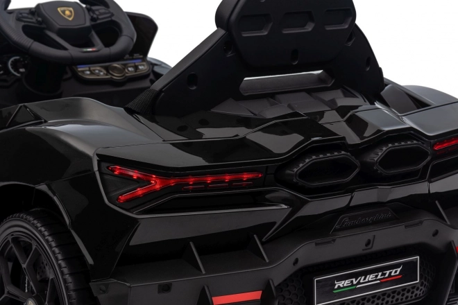 Mașinuță electrică pentru copii Lamborghini Revuelto negru