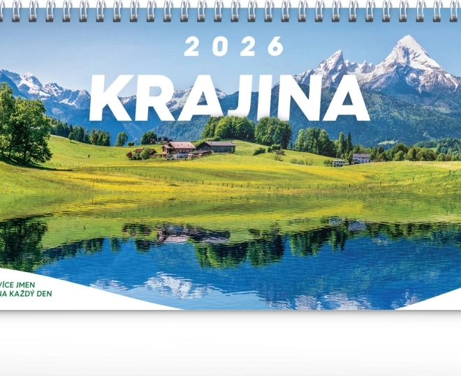 Calendar de birou Peisaj 2026
