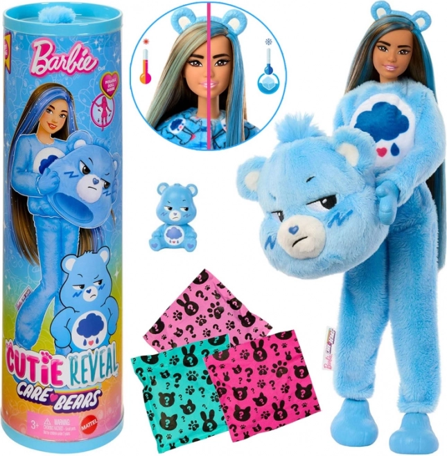 barbie cutie reveal – îngrijirea ursuleților: morocănosul în costum de urs