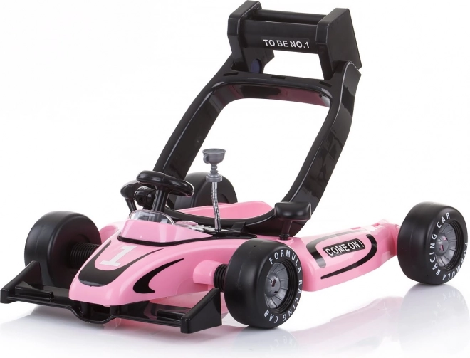 Choditor interactiv 4 în 1 Roz Chipolino Car Racer