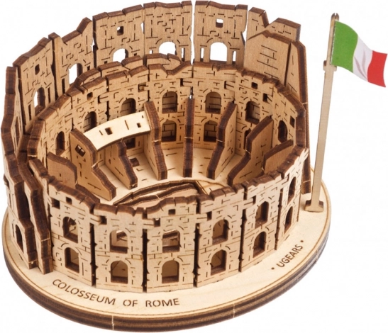 Ugears 3D puzzle mecanic din lemn Colosseum