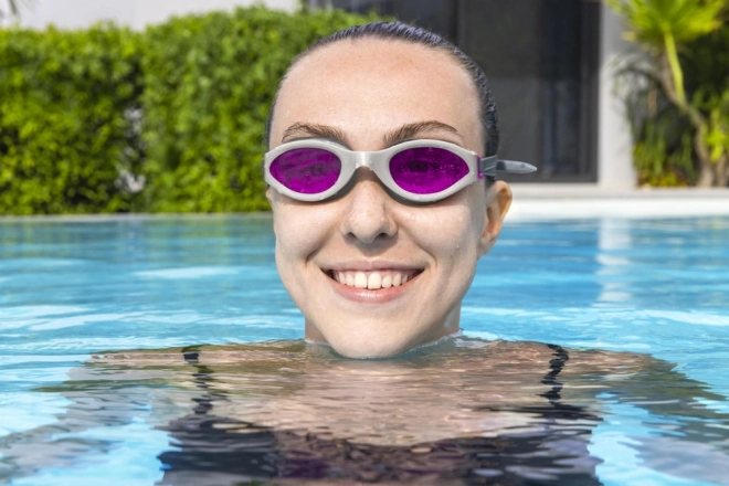 Ochelari de înot roz Bestway