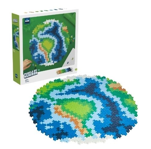 Puzzle Plus-Plus după numere - Pământ 800 de piese