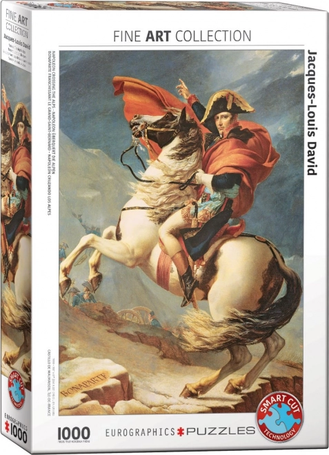 Puzzle Eurographics napoleon traversează alpii 1000 piese