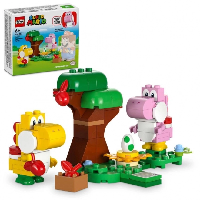 yoshi și pădurea fantastică de ouă extindere lego super mario