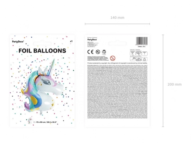 Balon Foliowy Unicorn